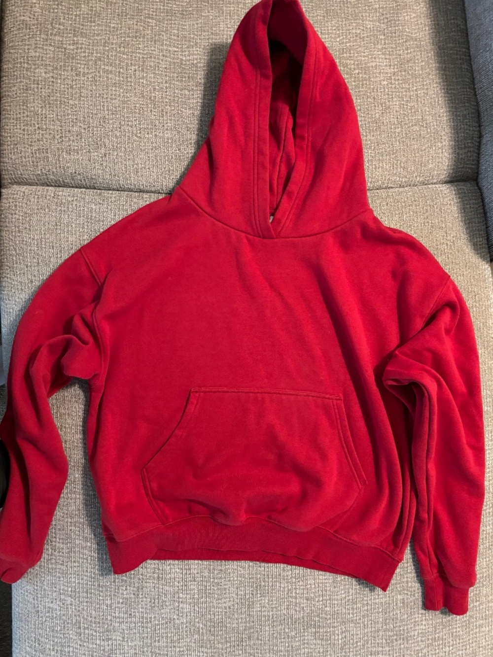 Red hoodie